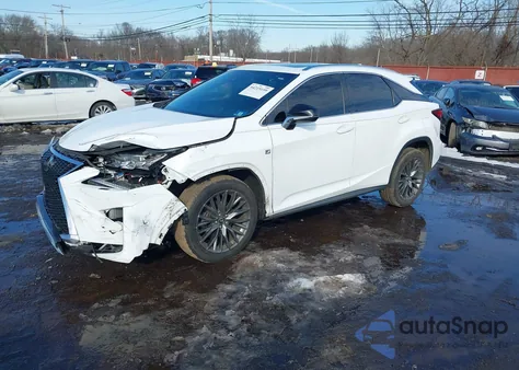 2017 Lexus Rx 350 F Sport z USA, uszkodzony, nr VIN 2T2BZMCA3HC134525